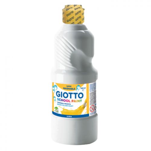 Guache Liquido Giotto Escolar 500ml Branco , Giotto , 160535301 , 8000825535390